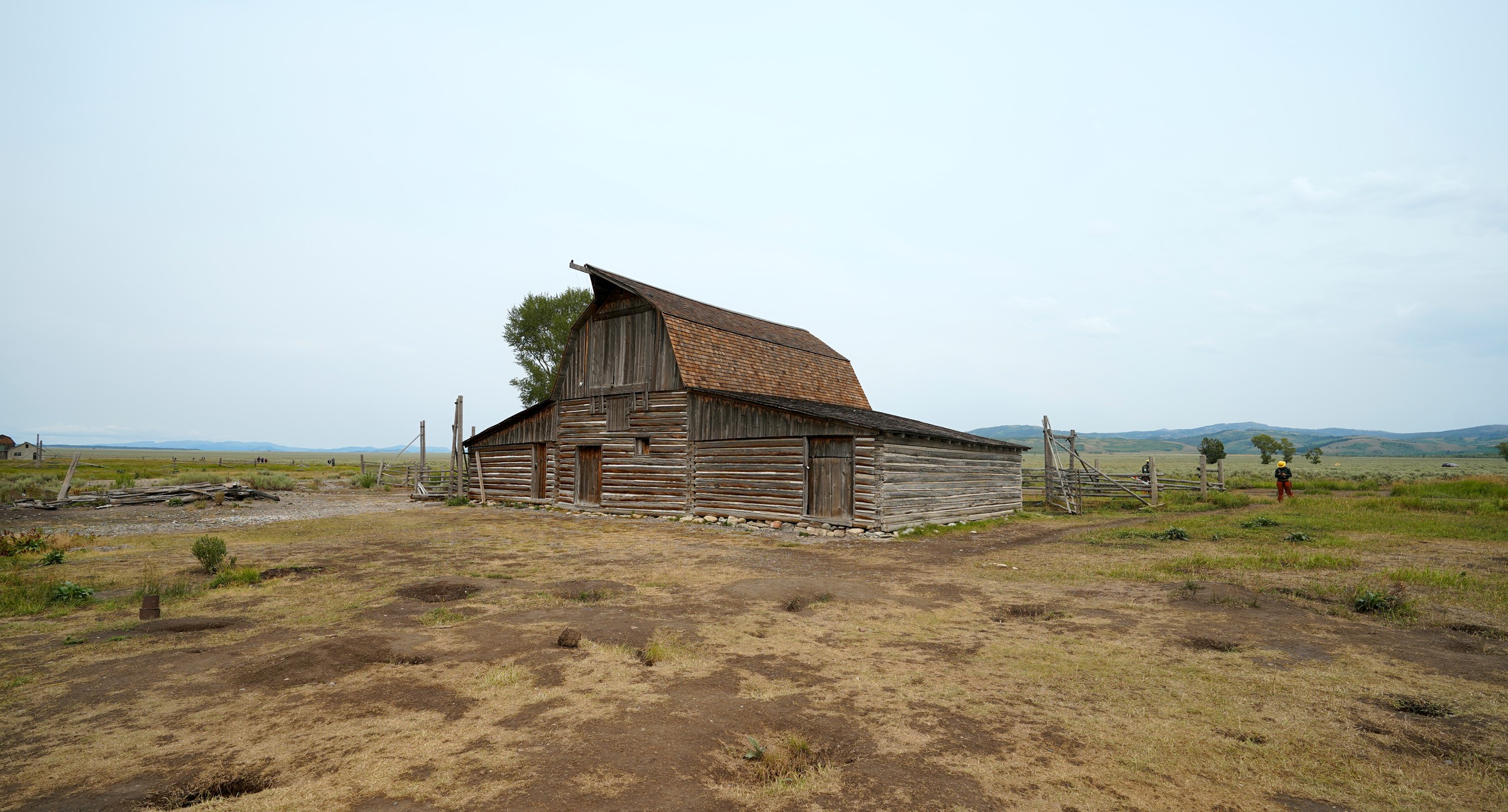 Barn at Mormon row at Grand Teton